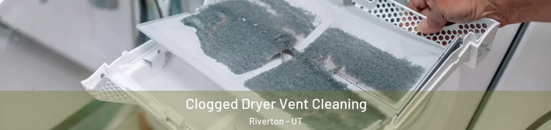 Clogged Dryer Vent Cleaning Riverton - UT