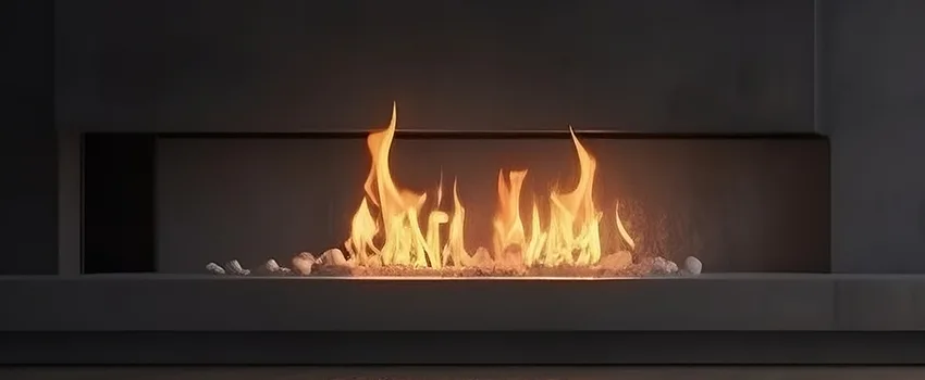 B-Vent Gas Fireplace Installation in Riverton, UT