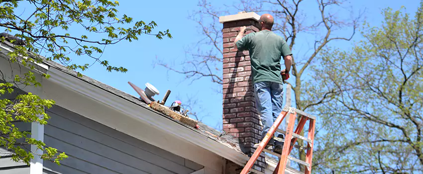 Vinyl and PVC Chimney Flashing Installation in Riverton, UT