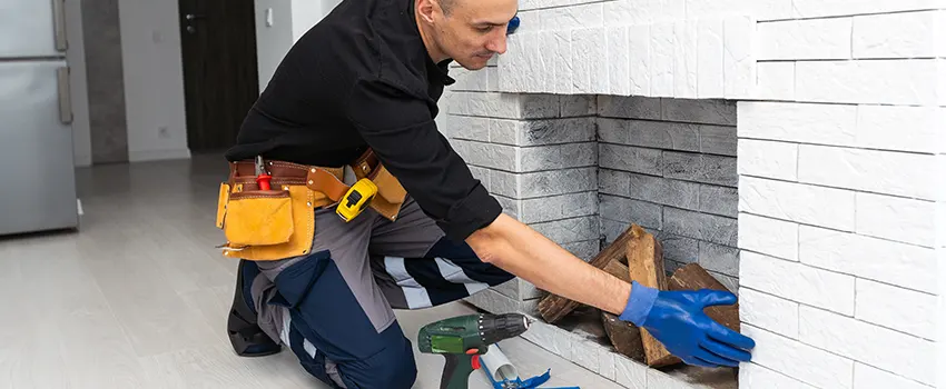 Fireplace Damaged Damper Frame Repair Services in Riverton, Utah